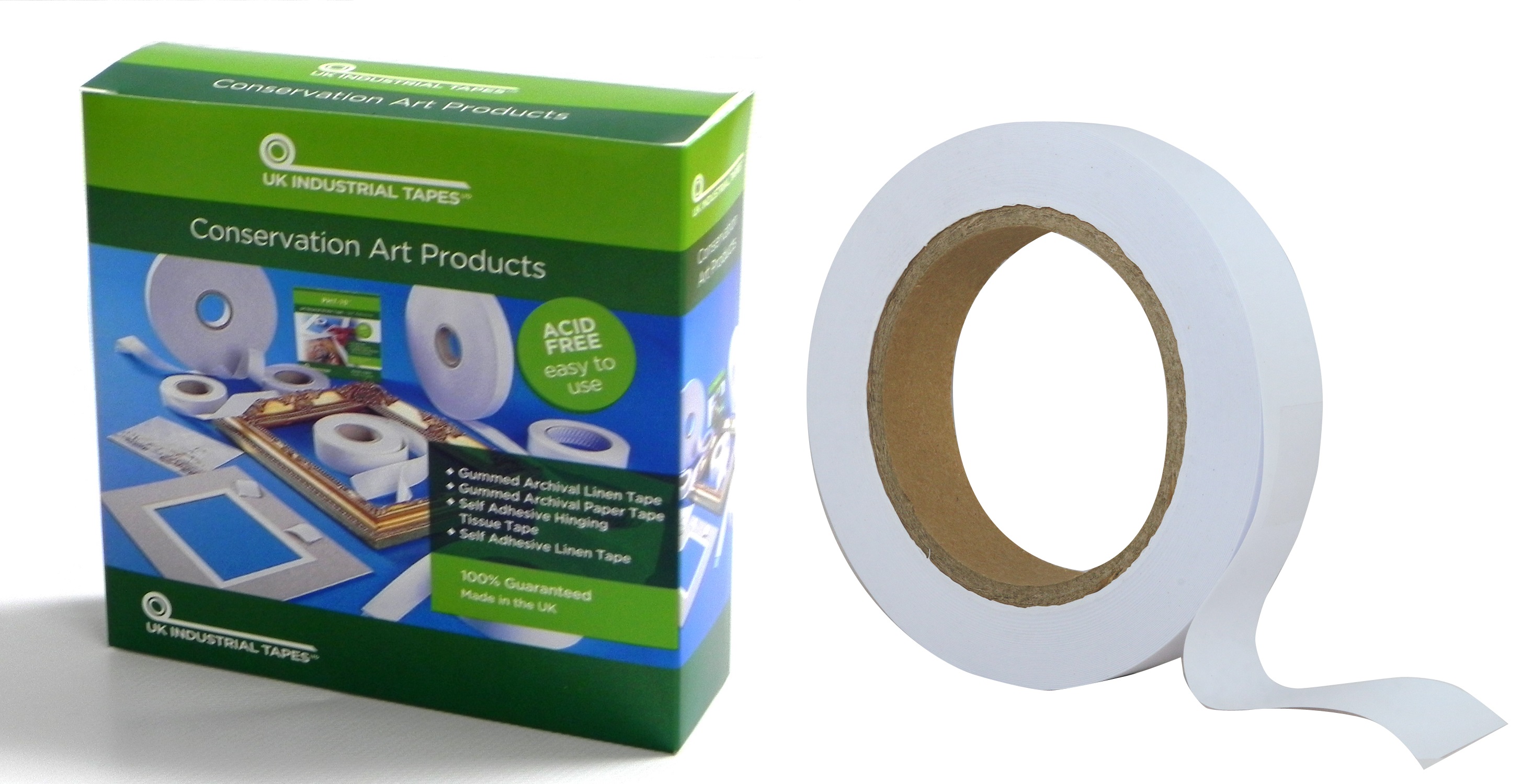 Gummed Paper Archival Hinging Tape - UK Industrial Tapes Ltd